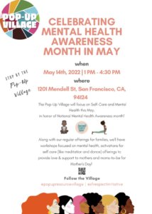Mental Health Awareness Flyer May 2022 English