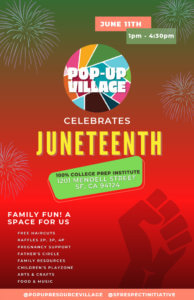 Pop-Up Village Celebrates Juneteenth