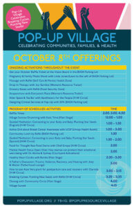 Pop-Up Village Program - October