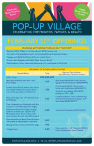 Pop-Up Village February Program
